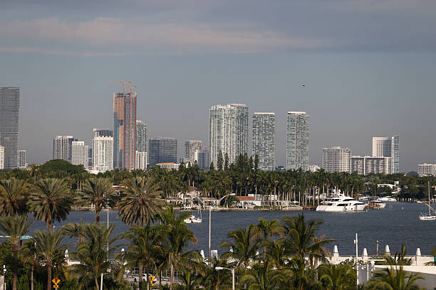 istock Miami Skyline Stock 2239827081