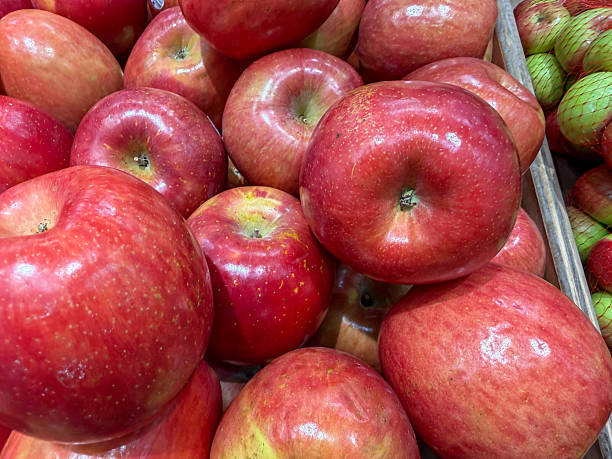 istock Red apples in grocery store produce section 2239828797