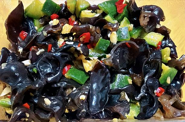 Smacked Cucumber with Black Fungus Salad