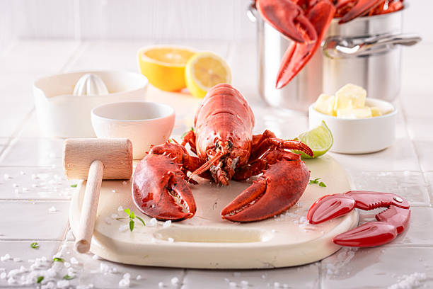 istock Teasty lobster as healthy and fresh summer appetizer. 2239836136