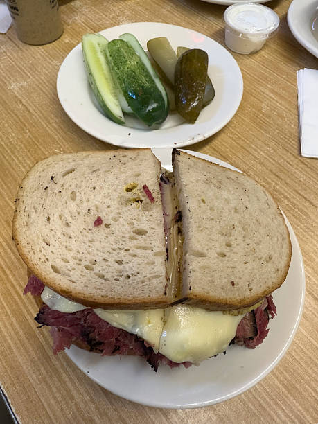 istock Classic Pastrami Sandwich with Pickles 2239838610