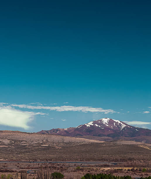 istock Snow-capped Tromen Volcano in Tromen Provincial Park 2239847876