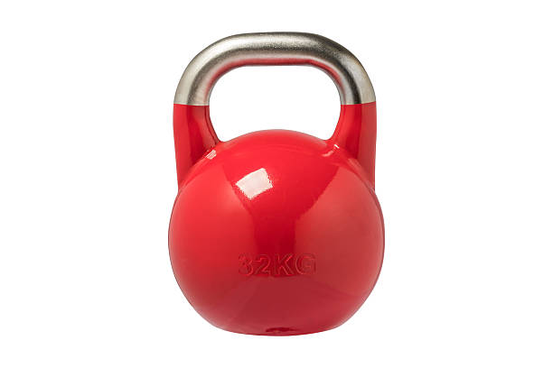istock Sports equipment kettlebells color weights 2239853513