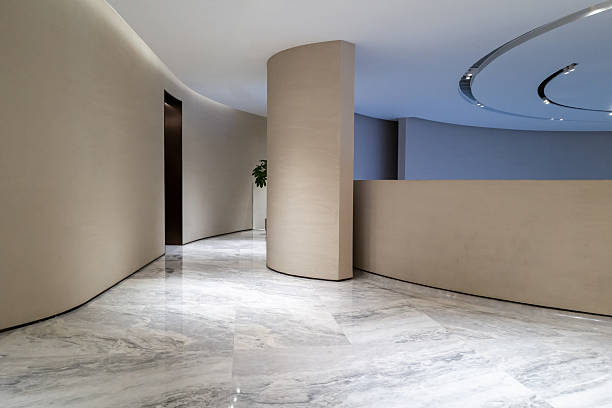 istock Three-dimensional space of interior corridor with modern decoration 2239858111