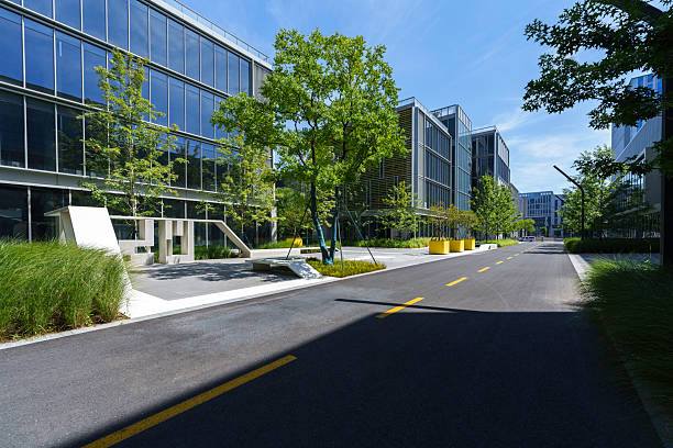 istock City streets and modern office buildings 2239865113