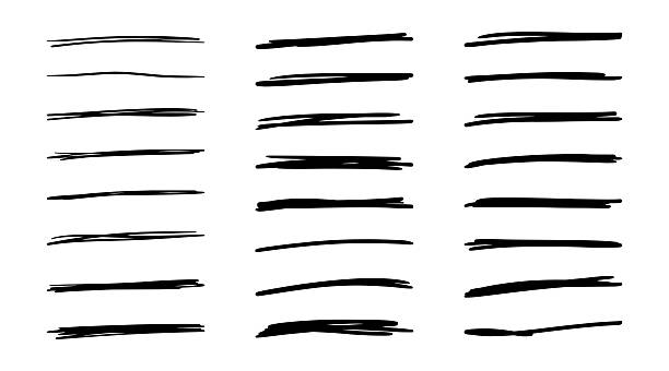 istock set of underlines. hand drawn of highlight lines 2239867720