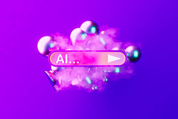 istock AI Search Bar with Cloud and Geometric Shapes, Artificial Intelligence Technology Concept 2239876457