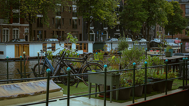 Amsterdam’s Floating house boats