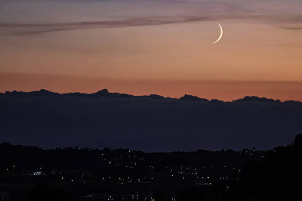istock Golden sunset. Halloween night. Brown color. 2239883932