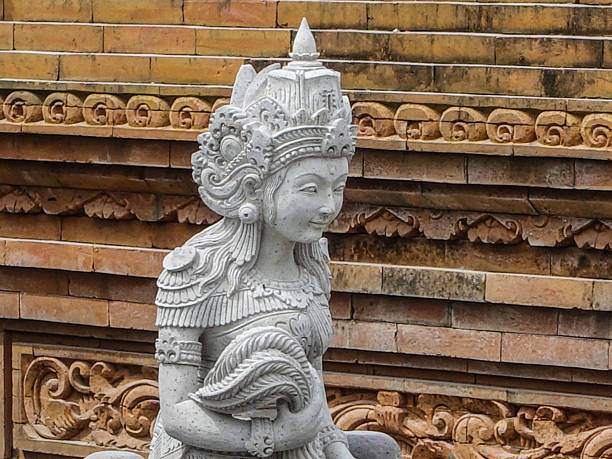 New temple under construction in Bali