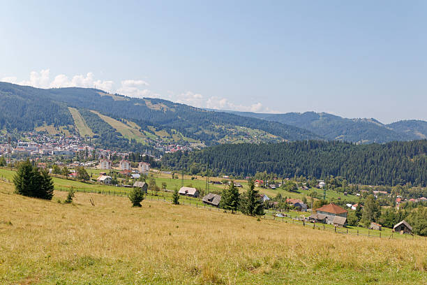 istock Mountain pasture above Vatra Dornei with view on the Carpathian Mountains 2239903401