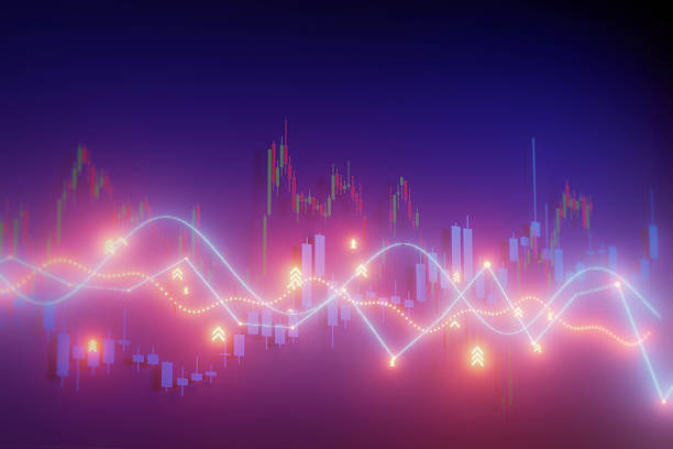 istock A colorful line graph with arrows and numbers 2239907446
