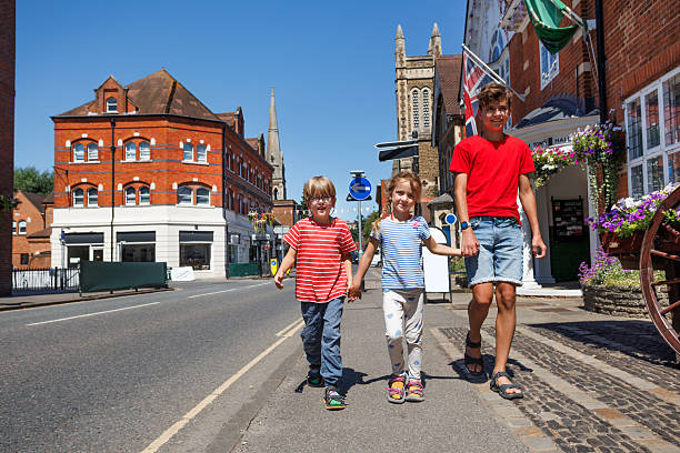 istock A peaceful walk in charming town on sunny afternoon, Farnham, UK 2239908578