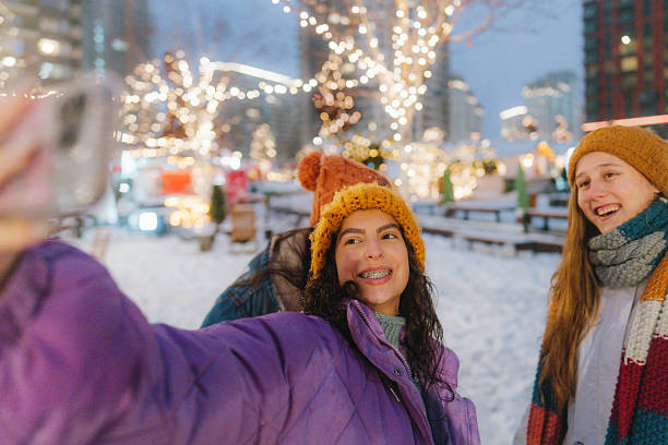 istock Gen Z winter selfie 2239912336