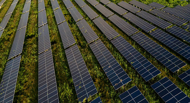 istock Solar power station at sunrise 2239917036