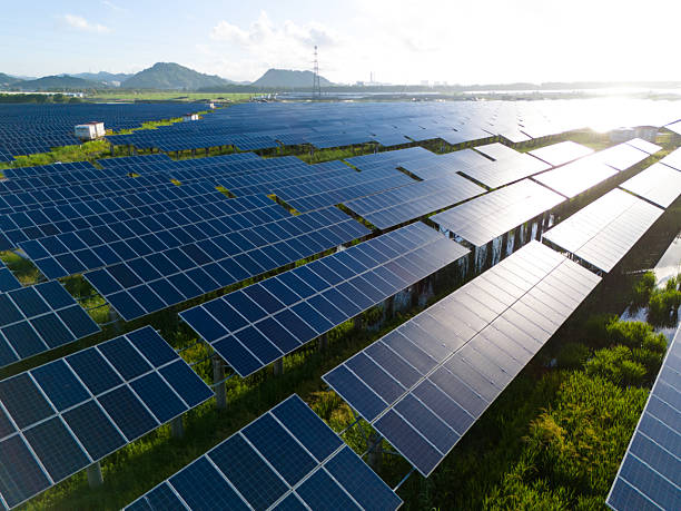 istock Solar power station at sunrise 2239917502