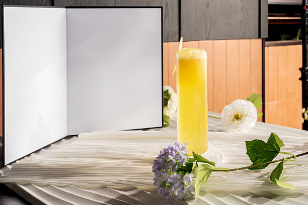 Delicious food placed in front of a reflector in a studio