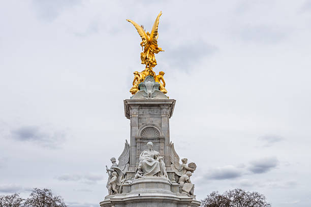 London, UK - May 26, 2025 : View of the Victoria Memorial at Buckingham Palace in London UK