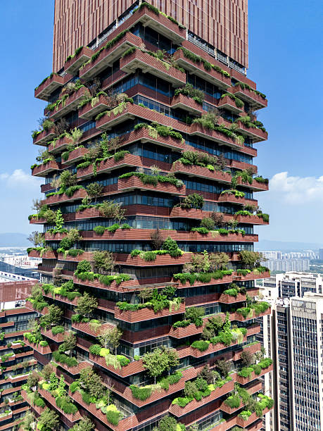 istock Modern city with green, sustainability concept 2239919464