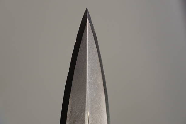 istock A close-up image of a knife on a table 2239919766