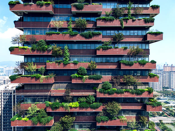 istock Modern city with green, sustainability concept 2239919810