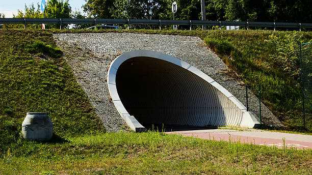 Pedestrian Tunnel and Cyclist Crossing Under Expressway - EU-Funded Urban and Rural Development Projects
