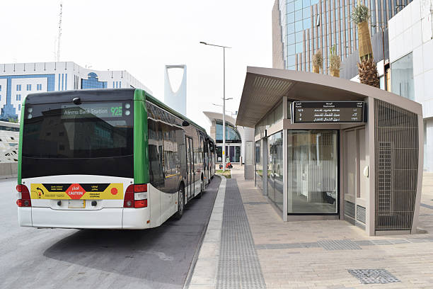 istock Bus stop in Riyadh, Saudi Arabia 2239929985
