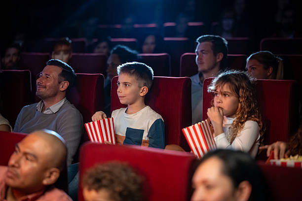 istock Diverse Crowd Immersed in Movie at Cinema 2239930142