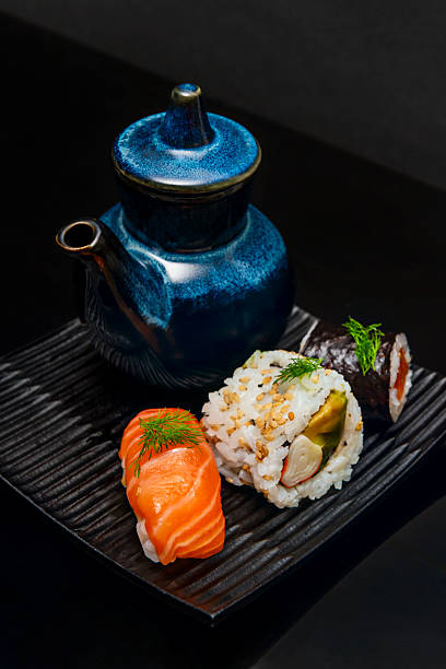 istock Although sushi is normally associated with fish and seafood, it can also include vegetables or eggs 2239932753