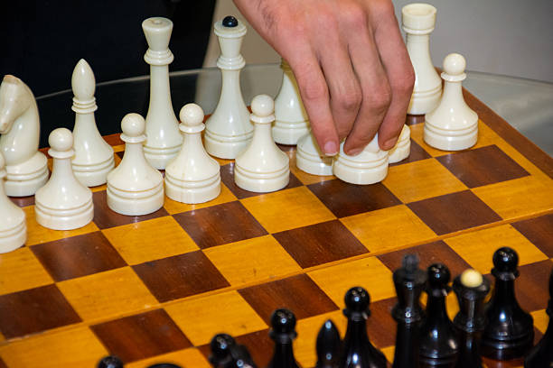 istock A chessboard with pieces. A chess game. Playing chess. Chess pieces 2239934451