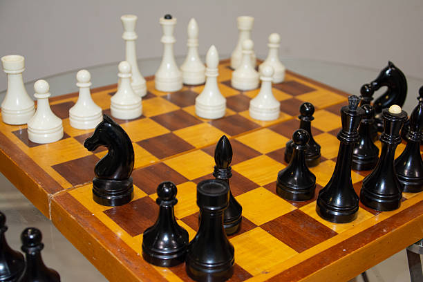 istock A chessboard with pieces. A chess game. Playing chess. Chess pieces 2239934579