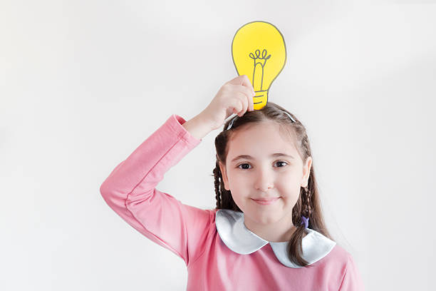 istock Girl Holding Light Bulb On Head 2239940486