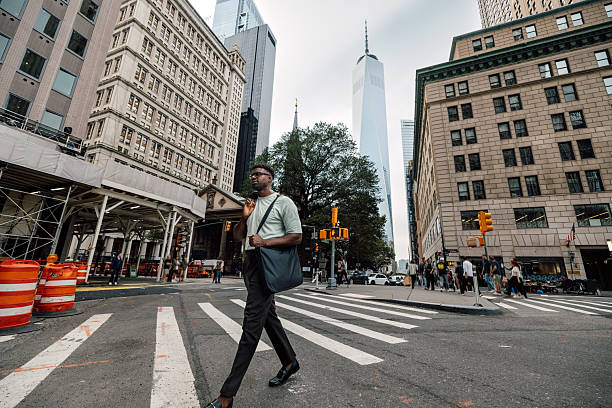 istock Morning commute through the heart of Lower Manhattan 2239941732
