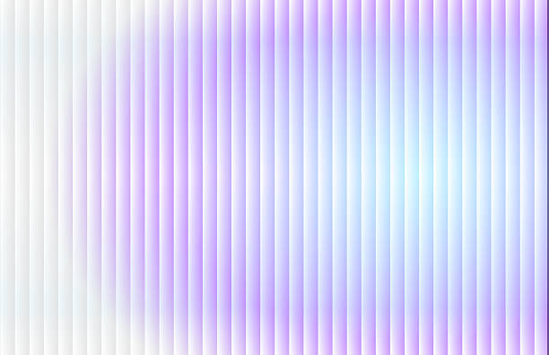 istock Ribbed background with futuristic vintage aesthetic and nostalgic retro chrome. Chromatic gradient in retro-futuristic style with cool tones on a white background 2239947881