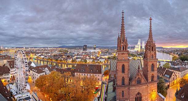 istock Basel, Switzerland sunrise over the Rhine River 2239950904