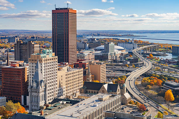 istock Buffalo, New York, USA Downtown Skyline 2239950960