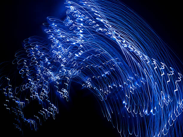 istock Optical Fiber Technology Surreal Data  Abstract Light Background Concept - stock photo 2239951657