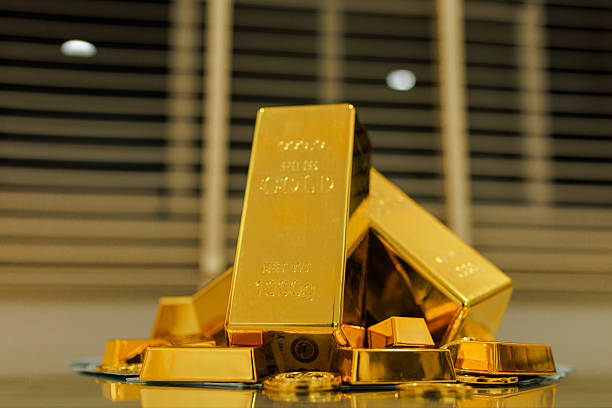 istock The ups and downs of gold prices offer entry and exit points for traders. 2239954457
