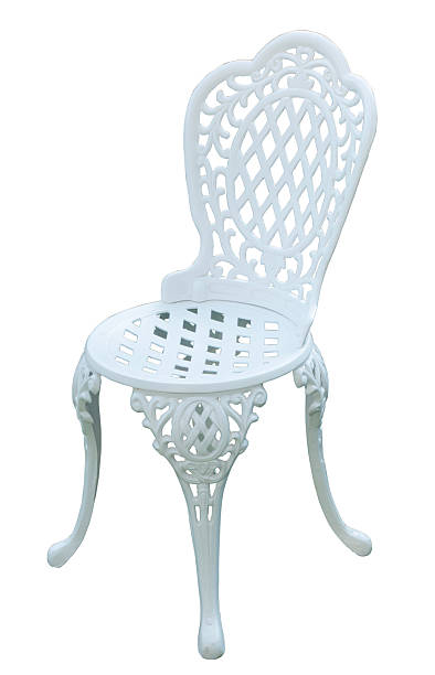 istock Chairs made of cement isolated on white background.Clipping path. 2239956505