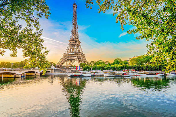 istock eiffel tour over Seine river 2239974602