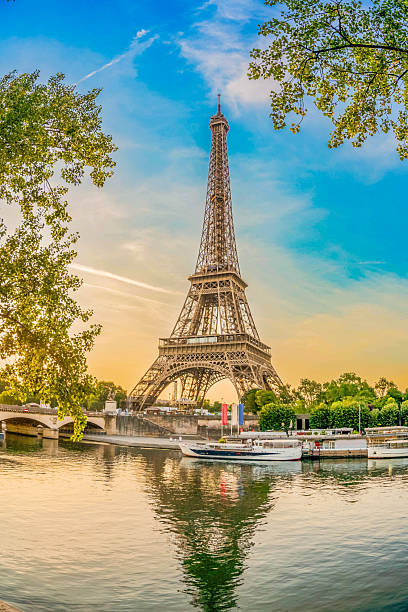 istock eiffel tour over Seine river 2239974919