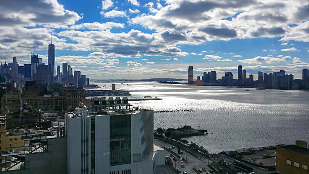istock New York - A panoramic view from the Brooklyn Bridge on the Hudson River and Manhattan 2239989682