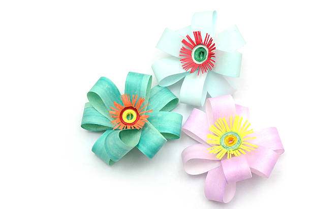 istock Colorful origami flowers bunch 2239996806