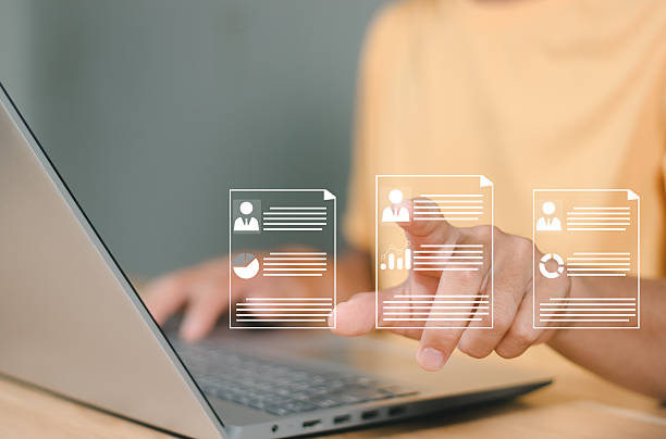 istock HR Human Resources seeking job candidates required from Presentation of applicant documents Excellent recruitment for the organization 2240000667