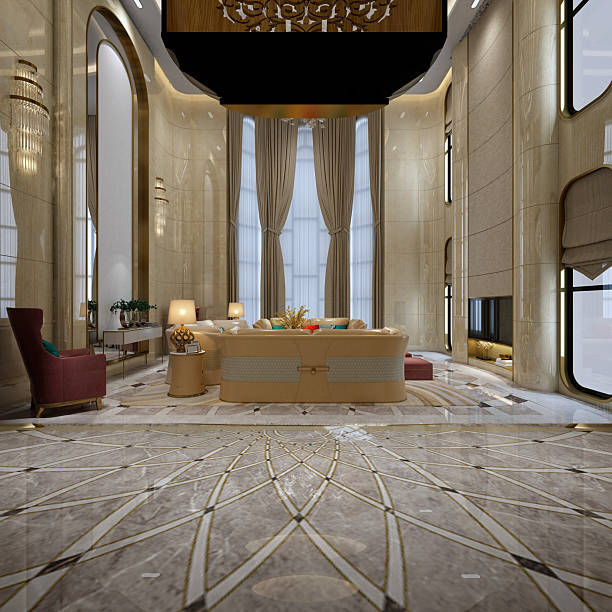 istock 3d render of modern living room 2240002475