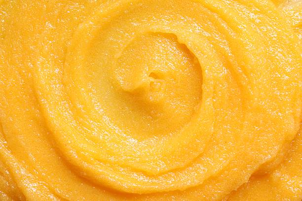 istock Natural body scrub as background, top view 2240002585