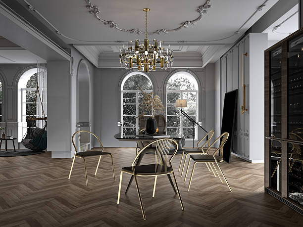 istock 3d render of modern living room 2240002614