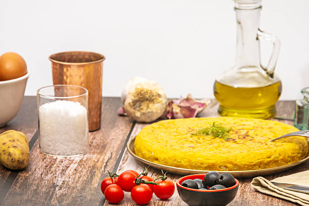 istock :Spanish omelette is served both hot and cold and is very common in bars, restaurants and homes throughout Spa 2240016397