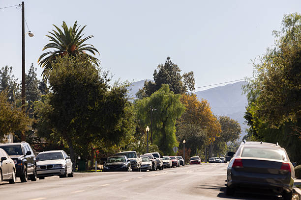 istock Corona California Tree Lined Neighborhood 2240017624