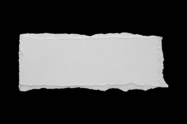 istock White ripped paper torn edges strips isolated on black background 2240020376